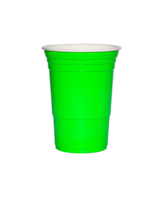 American Hot Cups green